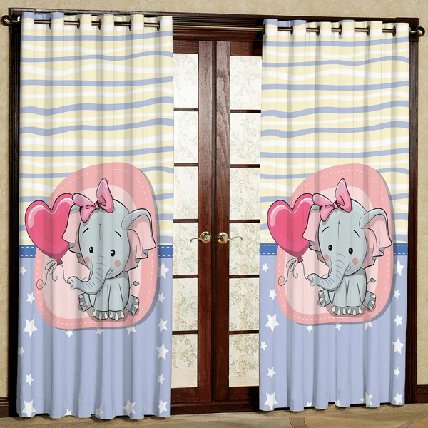 پرده پانچی کد 6216 سایز 280x140 سانتی متر