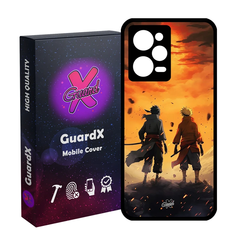 کاور گارد ایکس طرح انیمه ناروتو مدل Glass10699 مناسب برای گوشی موبایل شیائومی Redmi Note 12 Pro 5G/Poco X5 Pro 5G/Note 12 Pro Speed