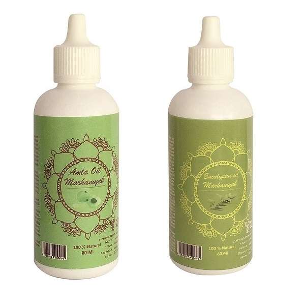 روغن بدن مرهم یاب مدل اکالیپتوس و آمله حجم 80 میلی لیتر مجموعه 2 عددی