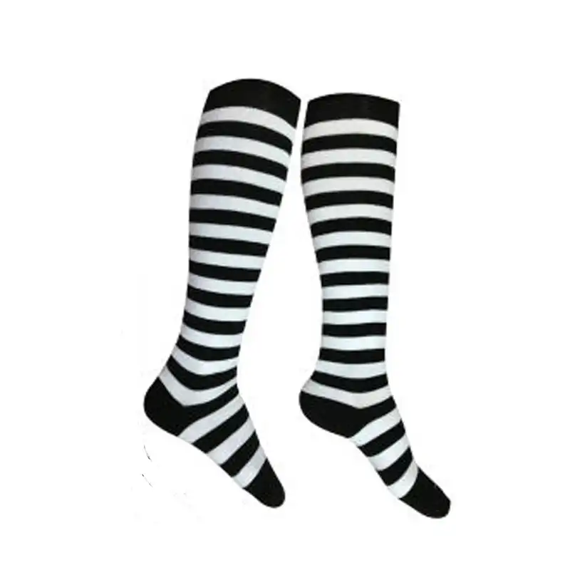 جوراب ساق بلند مدل راه راه As1122