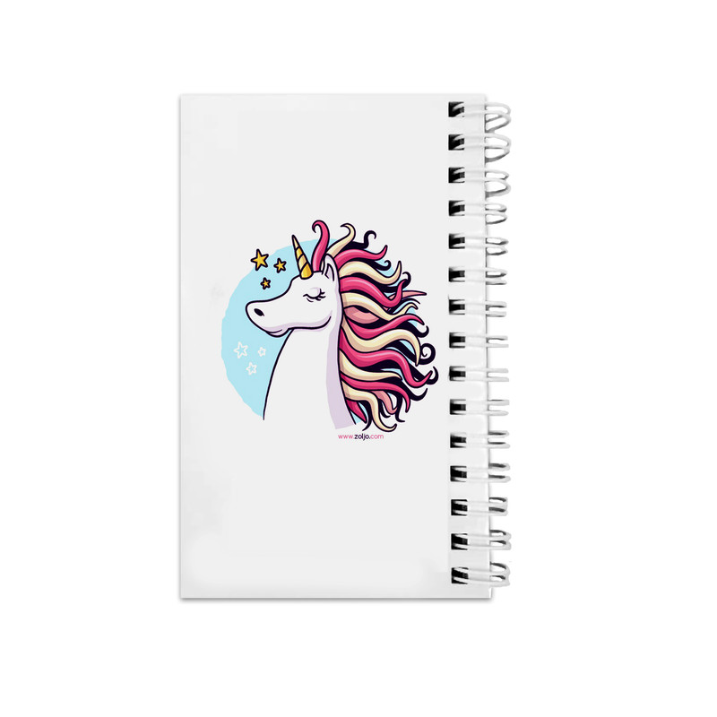 دفترچه یادداشت مدل to do list طرح اسب تک شاخ فانتزی کد bambi68371