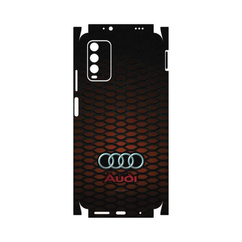 برچسب پوششی ماهوت مدل Audi-AG-FullSkin مناسب برای گوشی موبایل شیائومی Redmi Note 9 4G