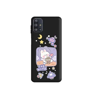 کاور طرح خرگوش بامزه کد m2455 مناسب برای گوشی موبایل سامسونگ Galaxy M31s 
