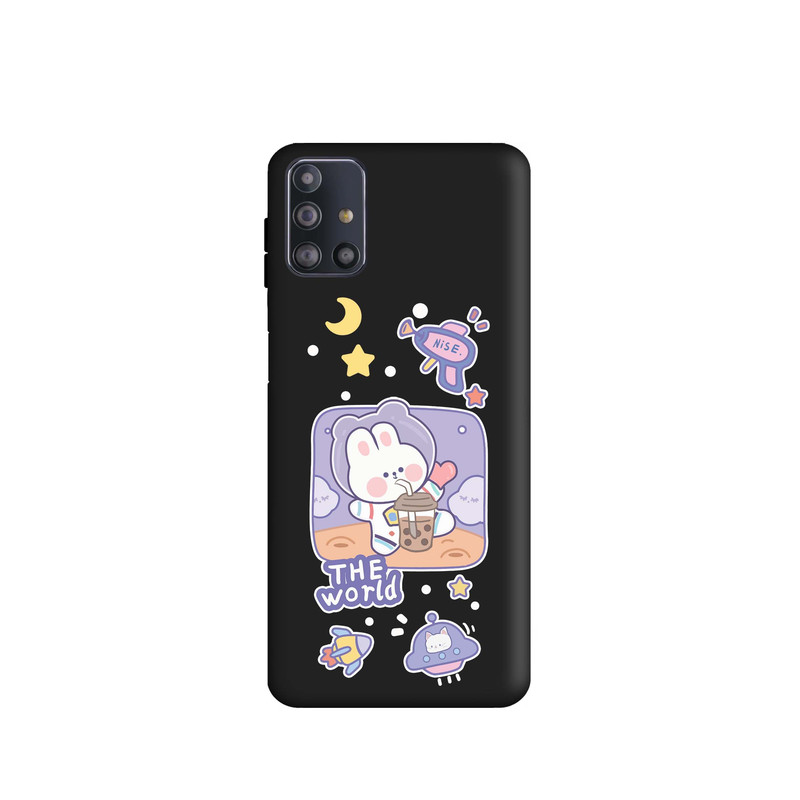 کاور طرح خرگوش بامزه کد m2455 مناسب برای گوشی موبایل سامسونگ Galaxy M31s 