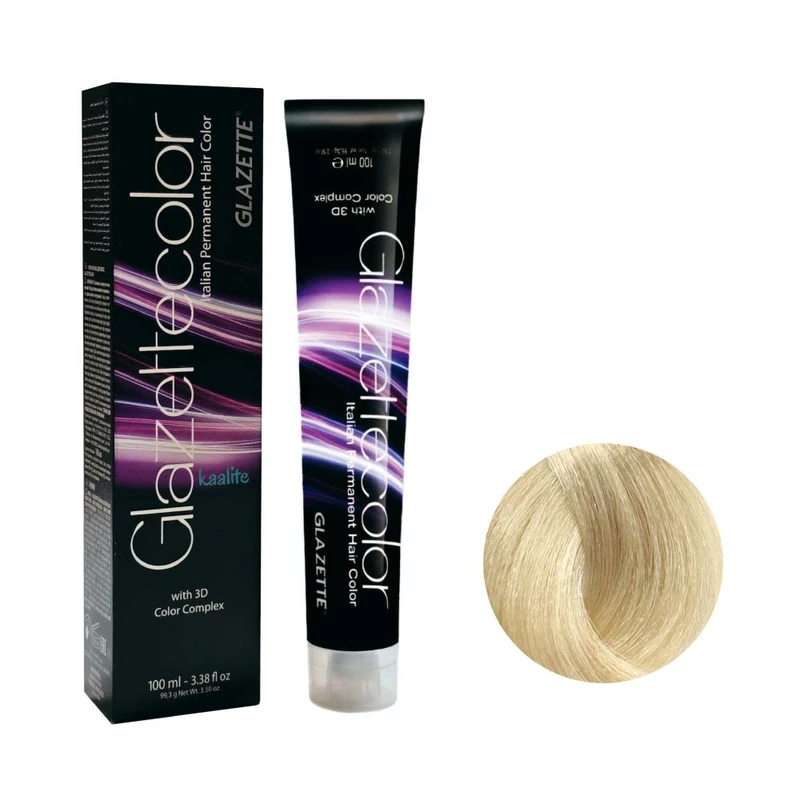 رنگ مو گلازت شماره N9 حجم 100 میلی‌لیتر رنگ بلوند خیلی روشن