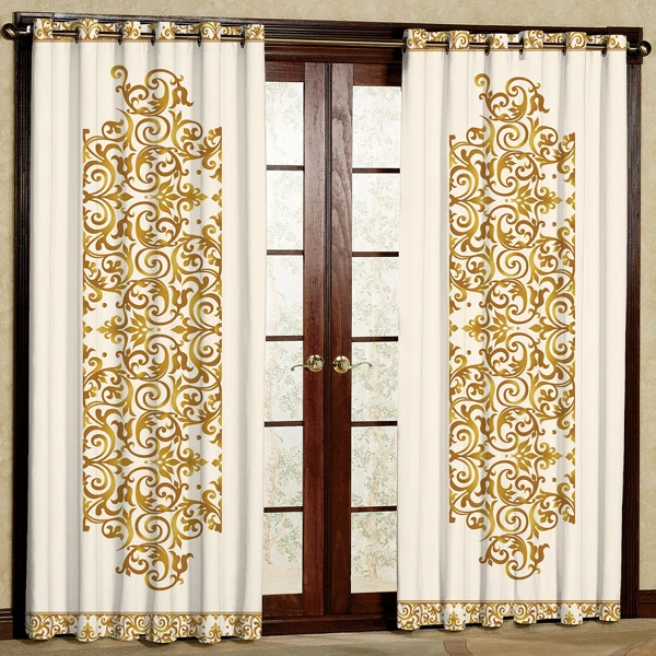 پرده مدل پانچی کد 5777 سایز 280x140 سانتی متر