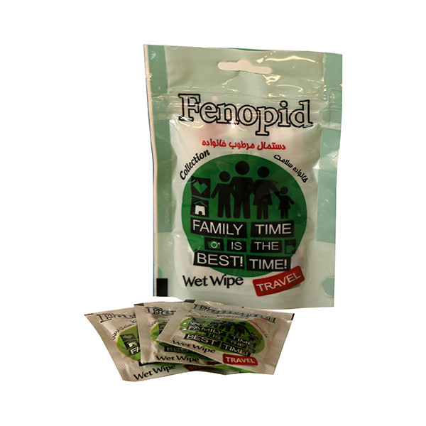 دستمال مرطوب فنوپید کد 55 مجموعه 6 عددی