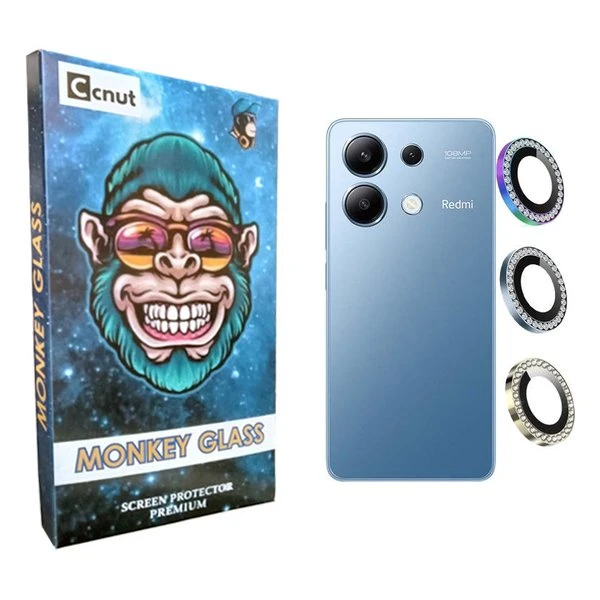 محافظ لنز گوشی کوکونات مدل mnk Ringi negin مناسب برای گوشی موبایل شیائومی Redmi note 13 4G