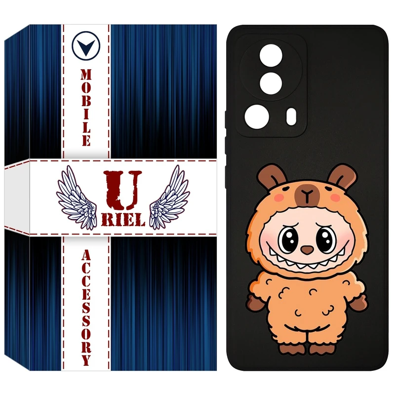 کاور یوریل قاب مدل KSH کد 110 طرح عروسک لبوبو مناسب برای گوشی موبایل شیائومی 13 Lite