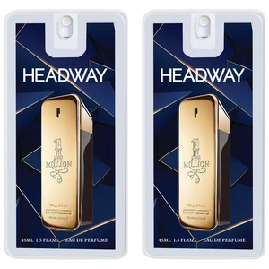 عطر جیبی مردانه هدوی مدل پاکو رابان وان میلیون حجم 45 میلی لیتر مجموعه 2 عددی