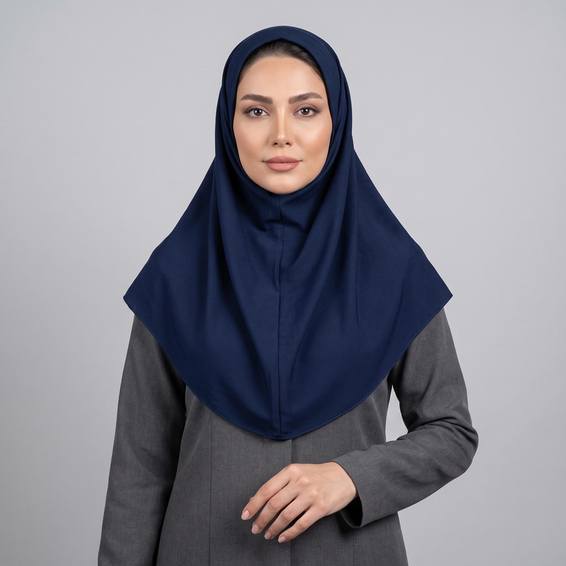 مقنعه ابردوزی مدل بروجرد ساده 90