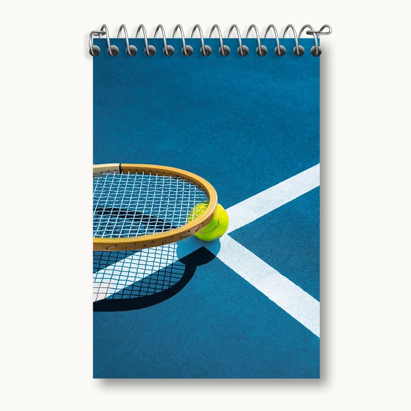 دفتر یادداشت 50 برگ خندالو مدل تنیس کد F2352