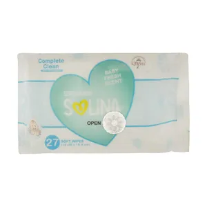 دستمال مرطوب کودک سون کویین مدل Glycerin بسته 27 عددی