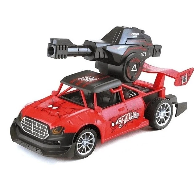 ماشین بازی کنترلی مدل تیر پرتاب کن طرح اسپایدرمن کد 6688