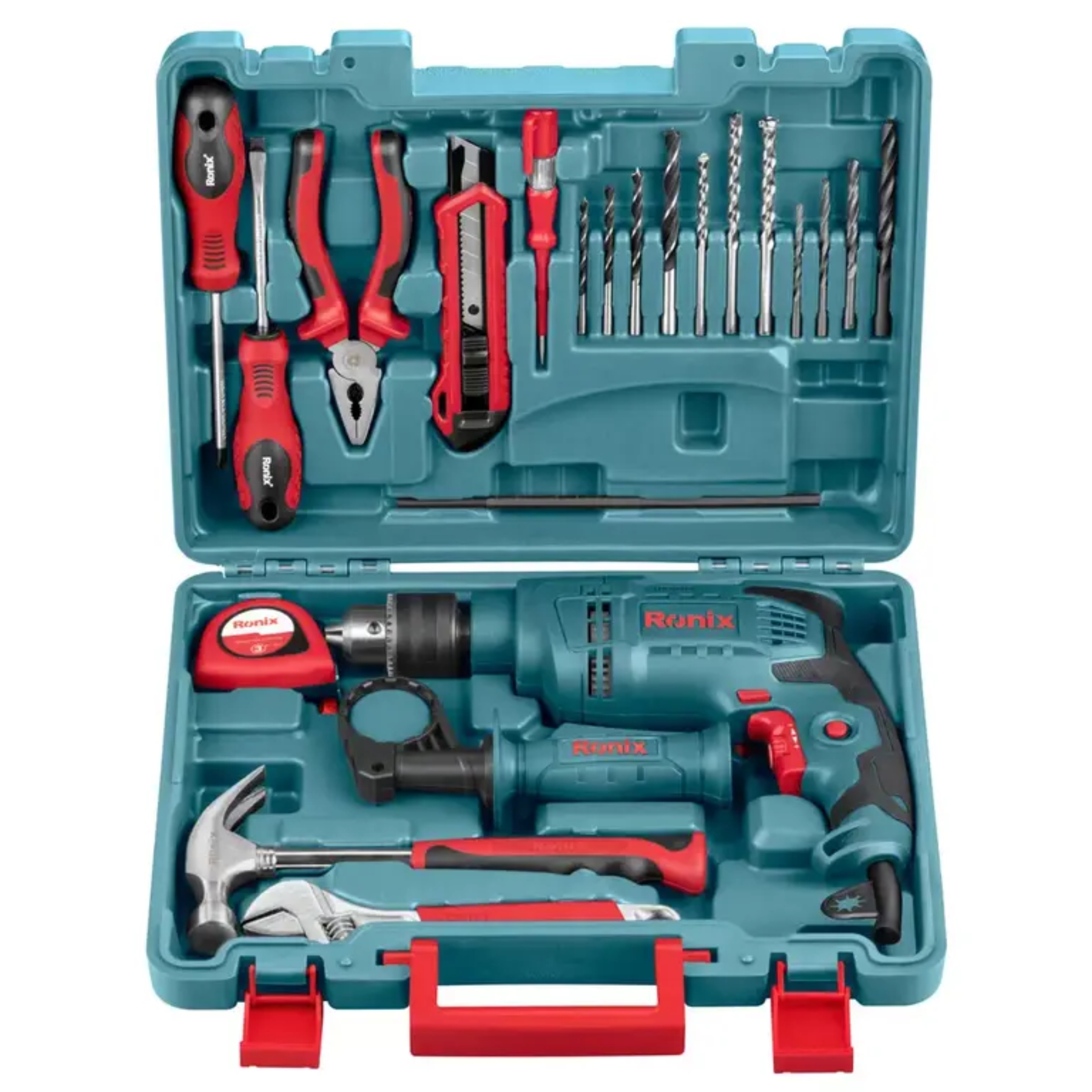دریل چکشی رونیکس مدل RS 0001 مجموعه 22 عددی دریل چکشی رونیکس مدل RS 0001 مجموعه 22 عددی