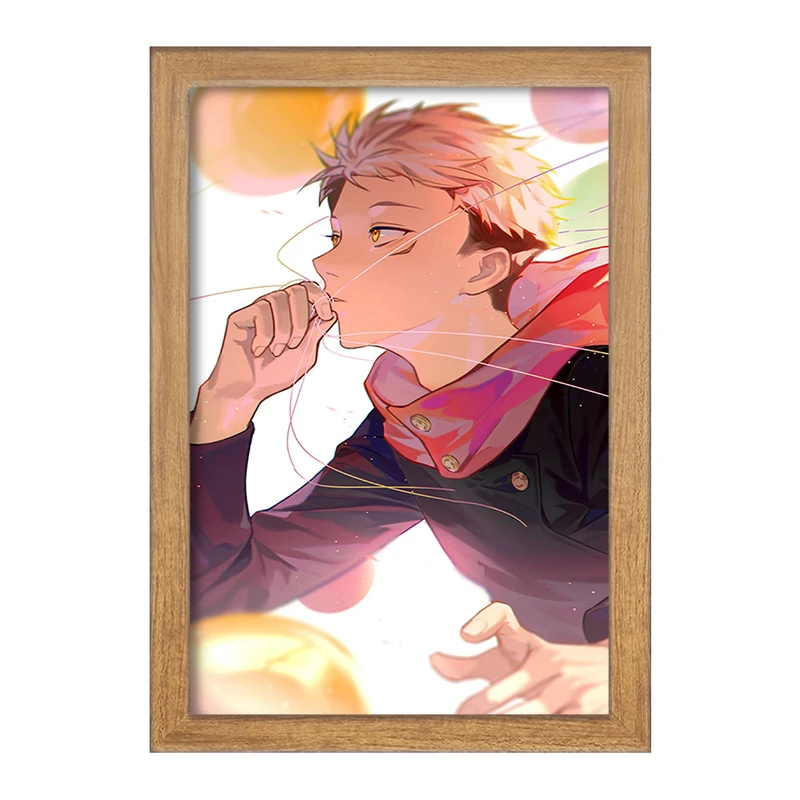 تابلو خندالو مدل ایتادوری یوجی انیمه جوجوتسو کایزن  کد 11109