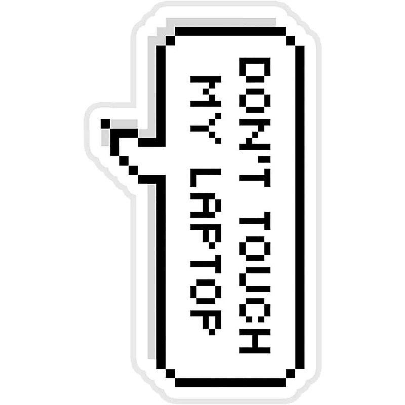 استیکر لپ تاپ طرح Donatello Sticker7 کد ST533