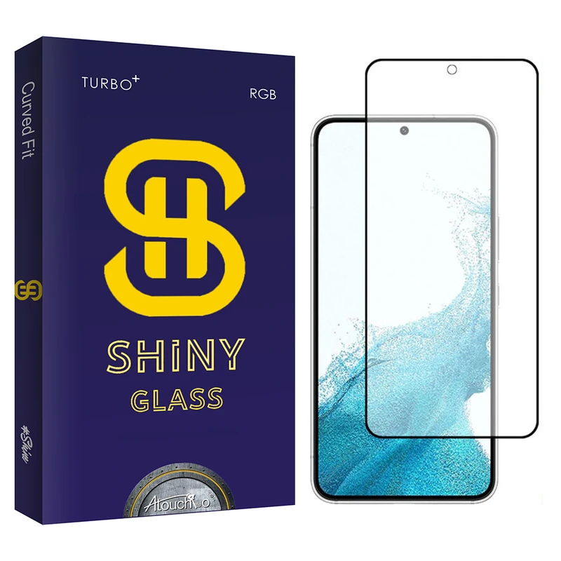 محافظ صفحه نمایش سرامیکی آتوچبو مدل Full Glass مناسب برای گوشی موبایل سامسونگ Galaxy S22 Plus 5G