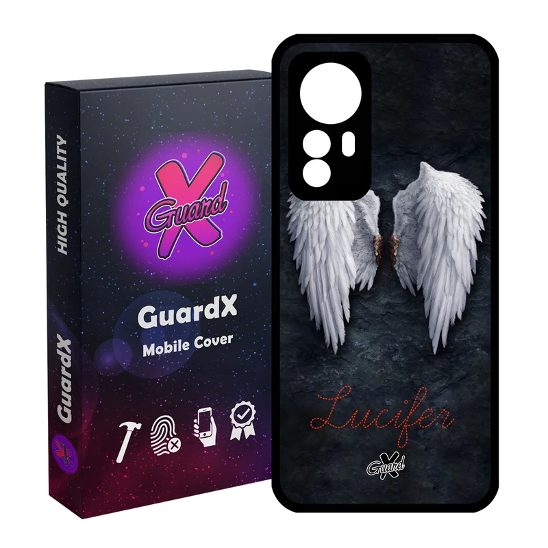 کاور گارد ایکس طرح Lucifer مدل Glass10379 مناسب برای گوشی موبایل شیائومی Mi 12 Pro/Mi 12S Pro