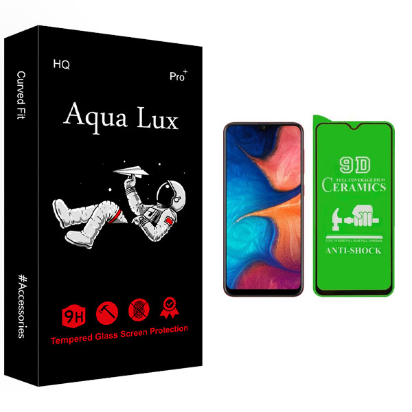 محافظ صفحه نمایش سرامیکی آکوا لاکس مدل +Pro مناسب برای گوشی موبایل سامسونگ Galaxy A30s
