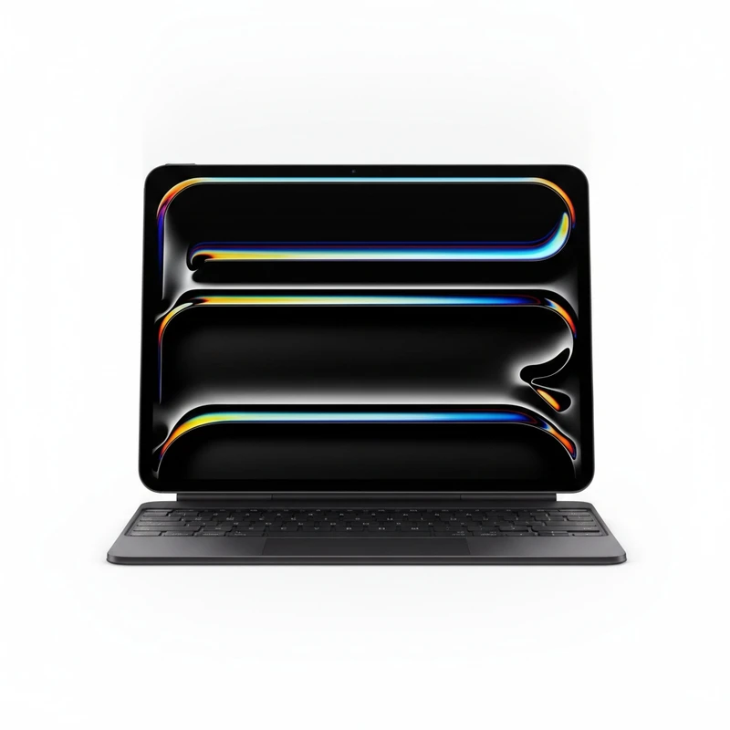 کیبورد تبلت اپل مدل Magic مناسب برای iPad Pro نسل M4 سایز 13 اینچی