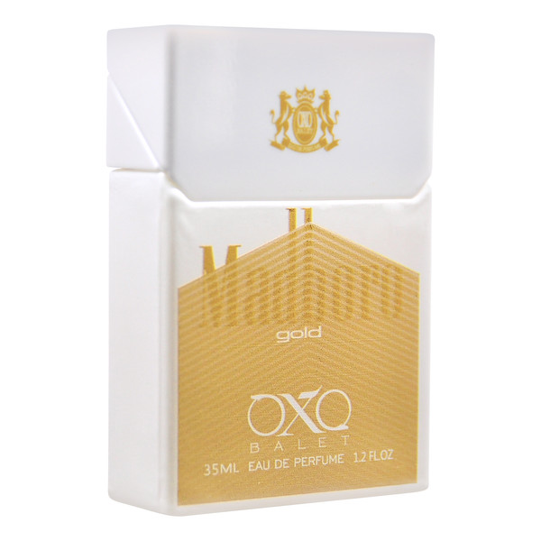 عطر جیبی اکس بالت مدل madboro gold با رایحه گرم حجم 35 میلیلیتر