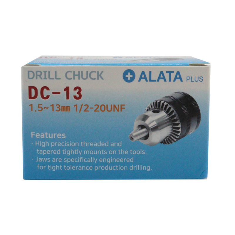 سه نظام آچاری آلاتا مدل YP-DC-13/1.5-13MM-1/2-20UNF سایز 13میلی متر
