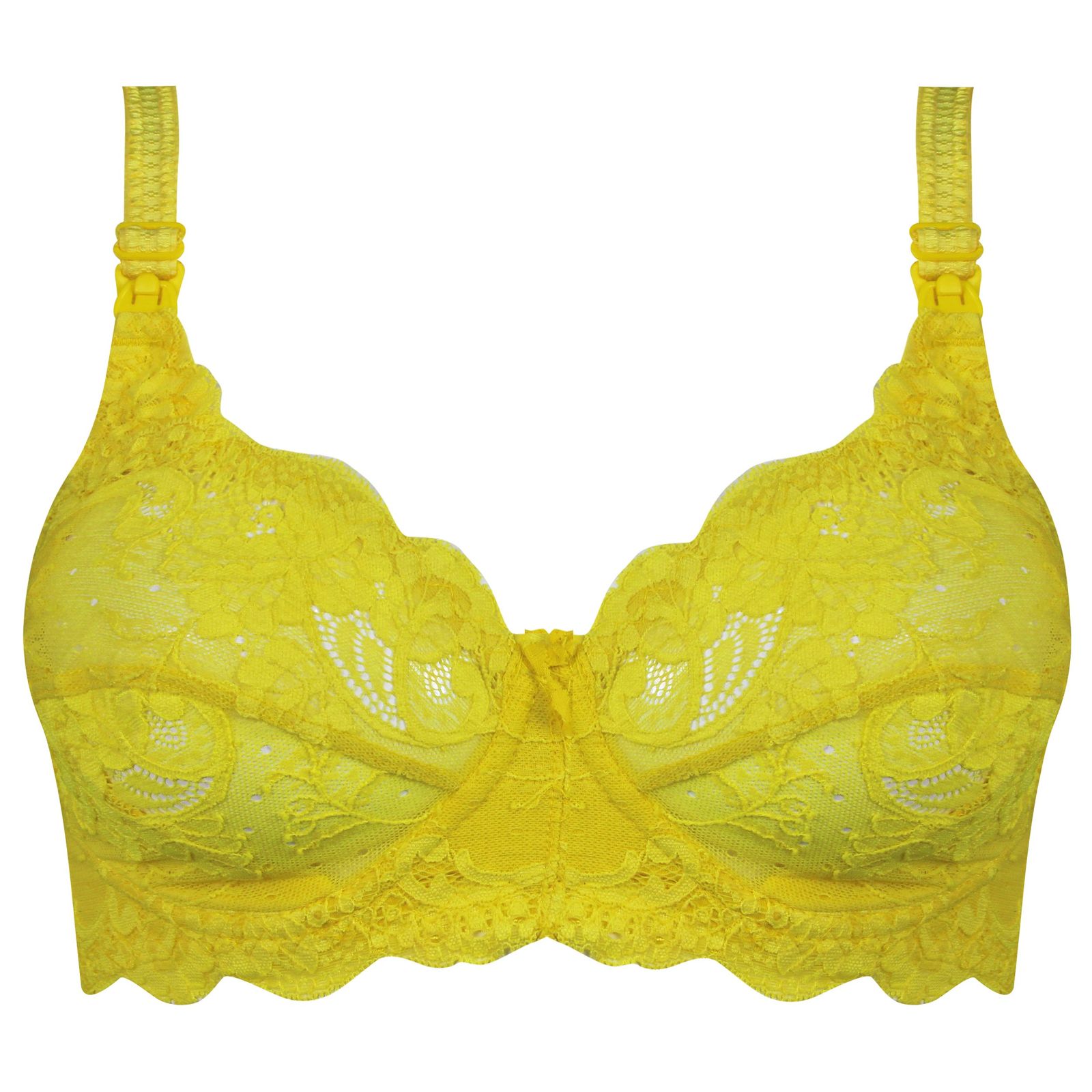 سوتین شیردهی کارنا رز مدل فنردار کد 4866-900 رنگ زرد -  - 2