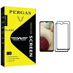 Waily Nice Pergas Glass Screen Protector For Samsung Galaxy A12 Pack Of 2