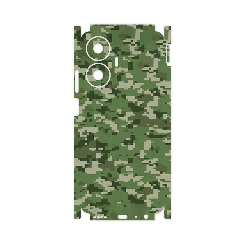برچسب پوششی ماهوت مدل Army_Green_Pixel-FullSkin مناسب برای گوشی موبایل ریلمی C55