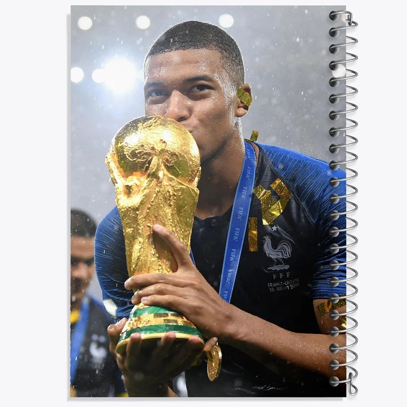 دفتر مشق 100 برگ خندالو طرح امباپه کد 27601