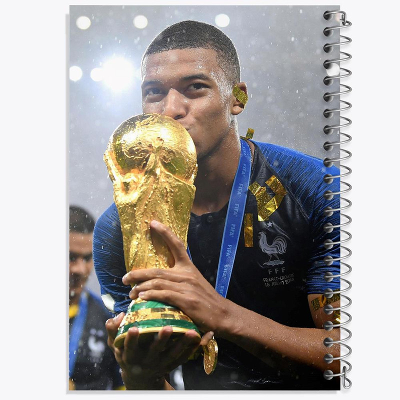 دفتر مشق 100 برگ خندالو طرح امباپه کد 27601