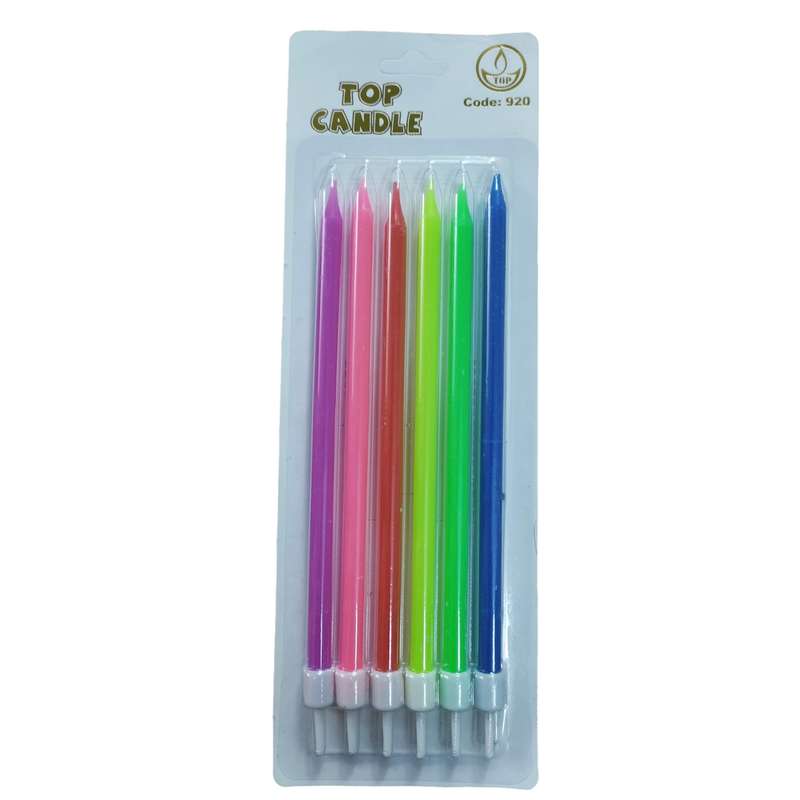 شمع مدل بلک لایت کد 920 بسته 6 عددی