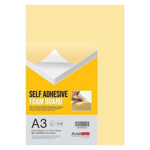 فوم برد آویدفوم مدل SA-A3-5M بسته 5 عددی