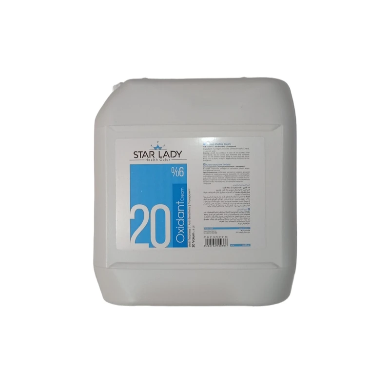کرم اکسیدان استارلیدی شماره 1 شش درصدی حجم 4000 میلی لیتر