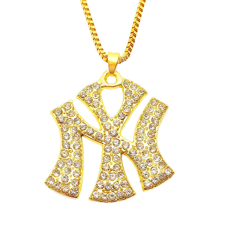 گردنبند مردانه طرح لوگو مدل فول نگین کد 739GAM گردنبند مردانه طرح لوگو مدل فول نگین کد 739GAM