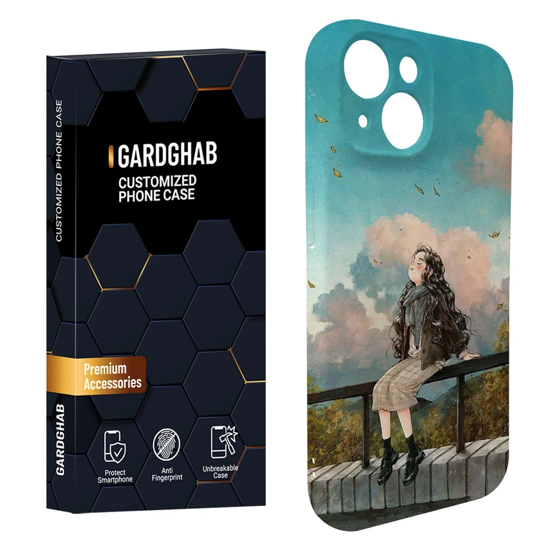  کاور گارد قاب مدل دخترانه مناسب برای گوشی موبایل اپل IPhone 14 Plus