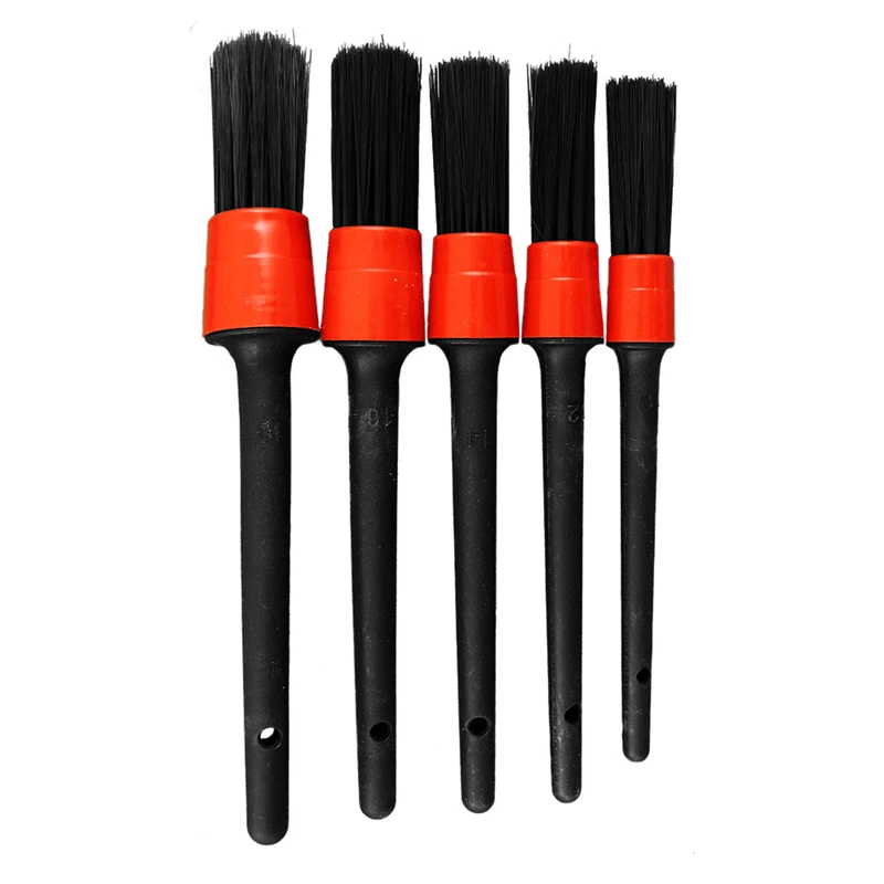 برس صفرشویی و دیتیلینگ خودرو نانوتیس مدل Detailing Brush Set کد S2024 مجموعه 5 عددی