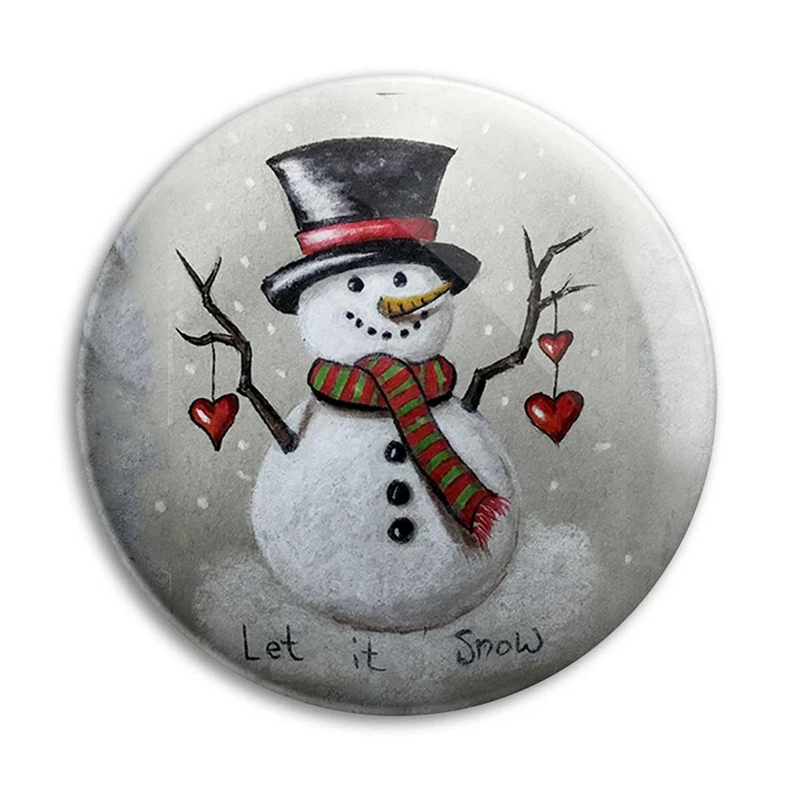 مگنت پرمانه طرح snowman کد pmag.25553