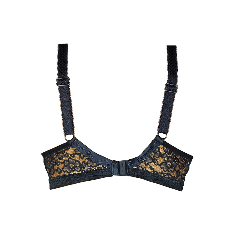 سوتین زنانه مدل مخمل گیپور کد 11