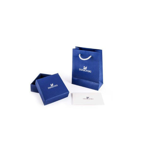 نیم ست نقره زنانه سواروسکی مدل فرشته و مکعب طرح انجل کد 120020