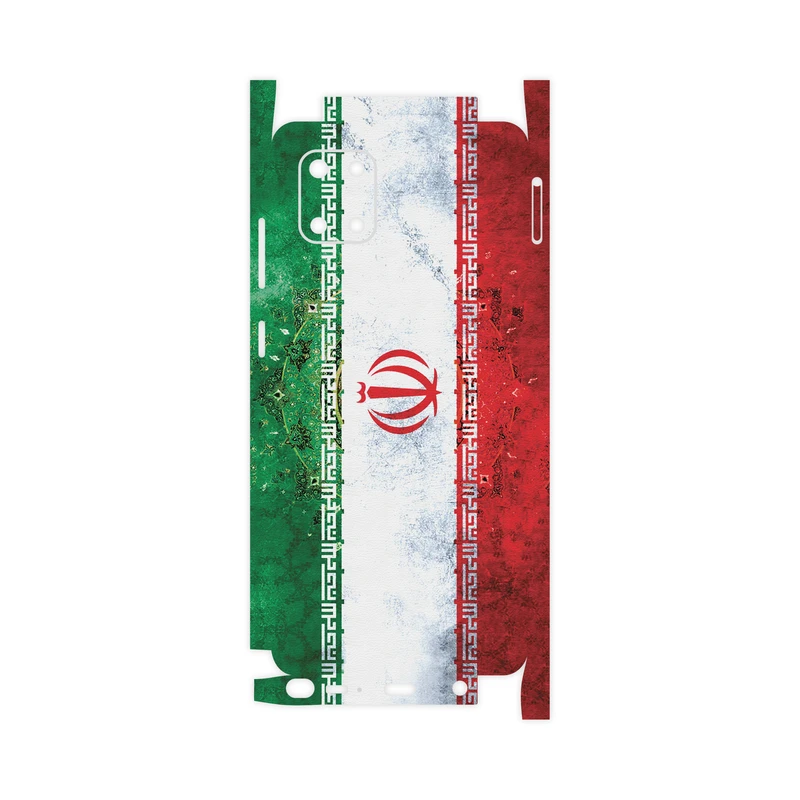 برچسب پوششی ماهوت مدل IRAN-Flag-FullSkin مناسب برای گوشی موبایل سامسونگ Galaxy Note10 Lite