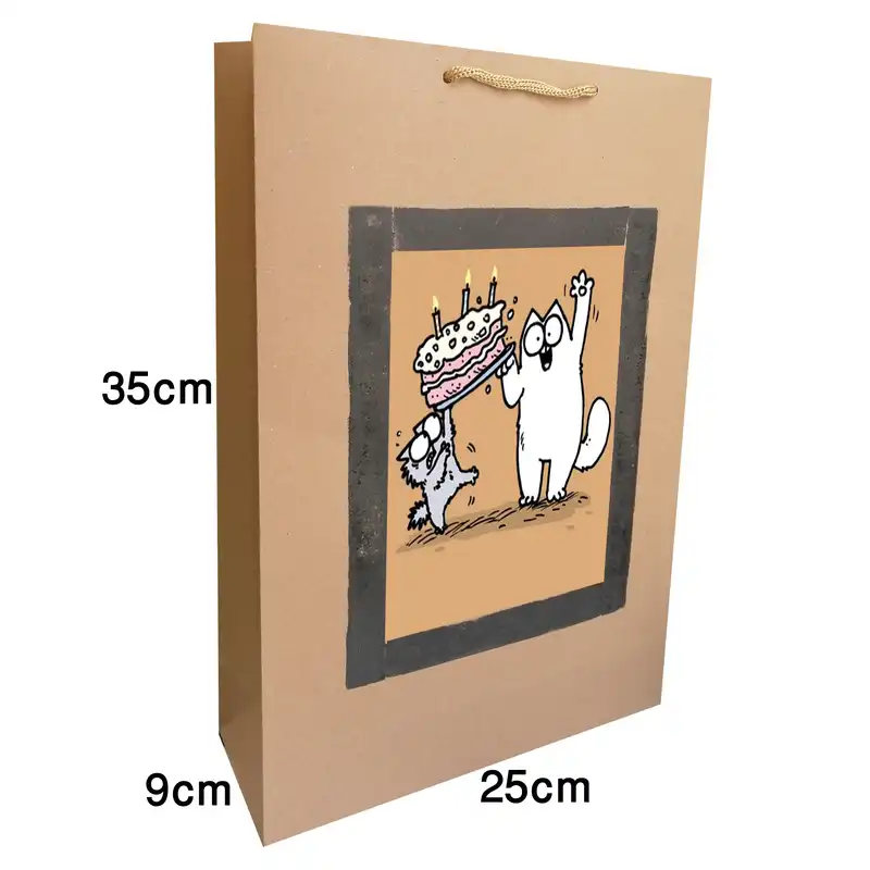 ساک هدیه مدل تم تبریک تولد مجموعه 5 عددی