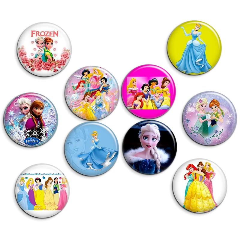 پیکسل پرمانه طرح پرنسس ها کد pmg.7725 مجموعه 10 عددی