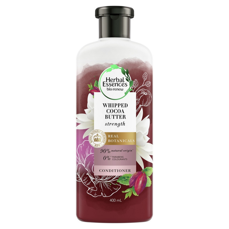 نرم‌کننده مو هربال ایسنس مدل whipped cocoa butter حجم 400 میلی‌لیتر