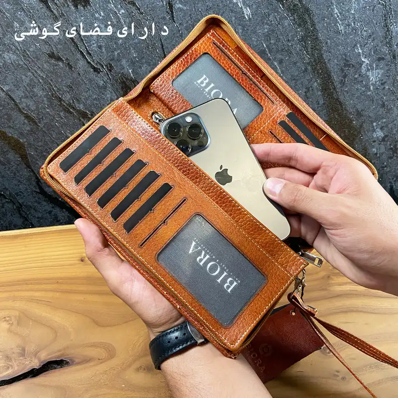 کیف دسته چک بیورا مدل kdch01