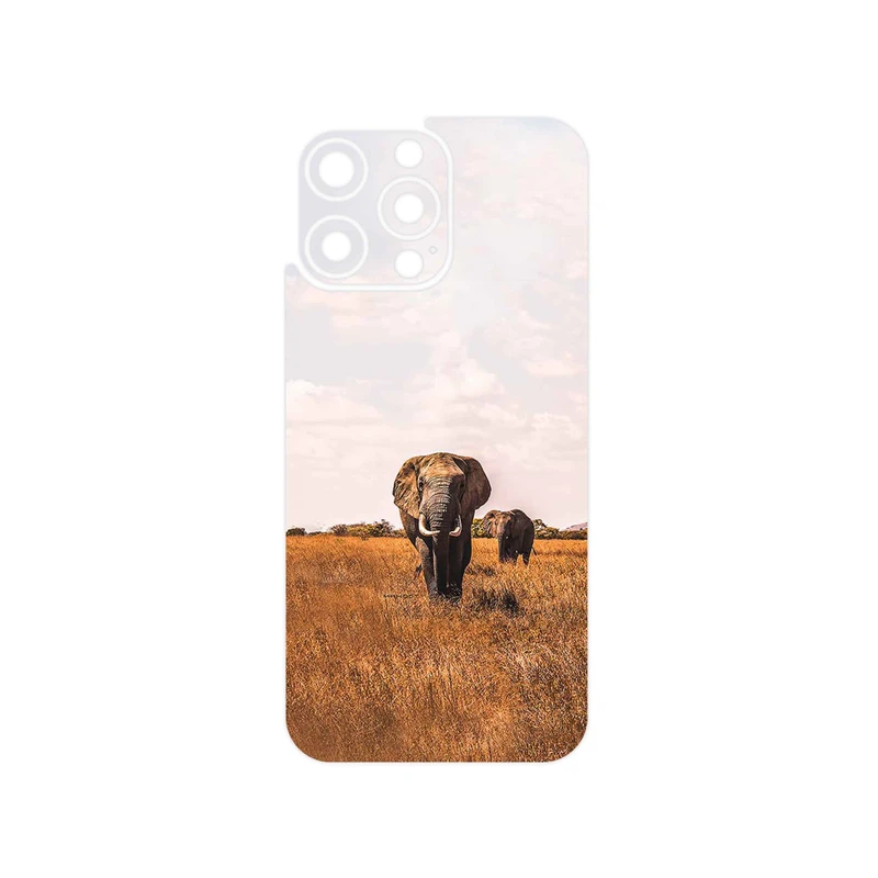 برچسب پوششی ماهوت مدل Elephant مناسب برای گوشی موبایل اپل iPhone 16 Pro Max