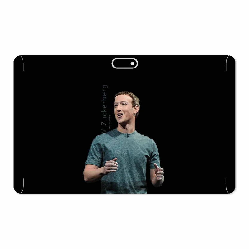 برچسب پوششی ماهوت مدل Mark Zuckerberg مناسب برای تبلت جی ال ایکس W11 Plus