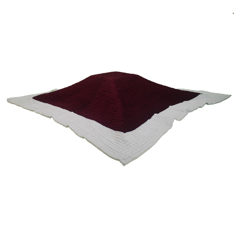 لحاف کرسی مدل مخمل یلدا کد 1335 سایز 350x350سانتی متر