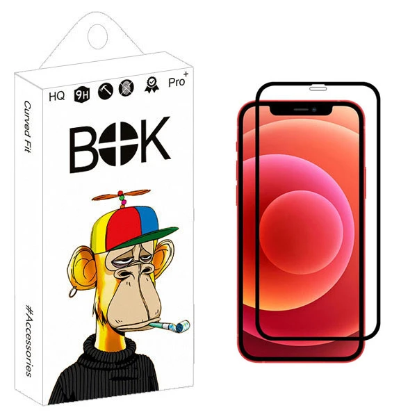 محافظ صفحه نمایش بوک مدل new-GH مناسب برای گوشی موبایل اپل IPHONE 12